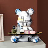 Decorative Miniature Graffiti Nordic Bear